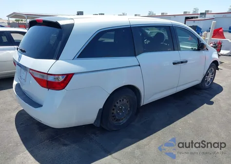 2011 Honda Odyssey Lx z USA, uszkodzony, nr VIN 5FNRL5H25BB021514